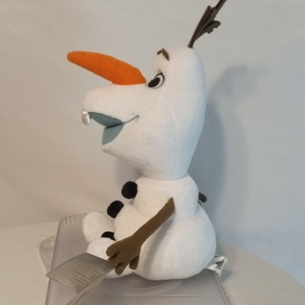 Disney Frozen 2  Olaf Stuffed Animal - White and Brown - Picture 7 of 7